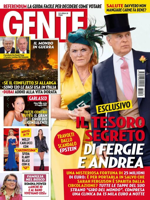 Title details for Gente by Hearst Magazines Italia spa - Available